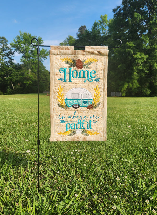 Handmade Garden Flag | Camper Flag | Beach Theme Flag