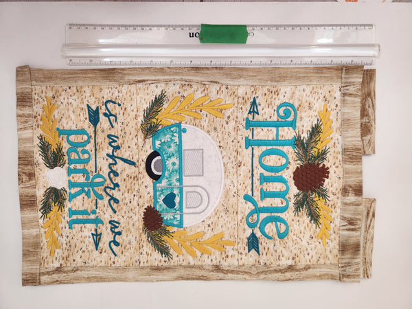 Handmade Garden Flag | Camper Flag | Beach Theme Flag