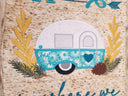 Handmade Garden Flag | Camper Flag | Beach Theme Flag