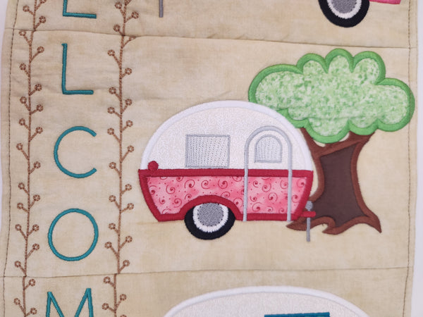 Handmade Garden Flag | Camper Flag | Beach Theme Flag