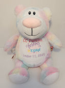 Personalized Stuffed Animal for Adoption, Sibling, Wedding, Baby Shower, Birthday, Graduation