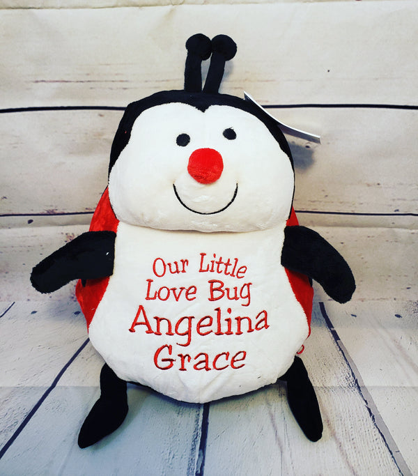 Personalized Stuffed Animal for Adoption, Sibling, Wedding, Baby Shower, Birthday, Graduation