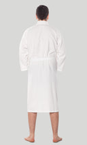 Waffle Kimono Serenity Long Robe Square Pattern