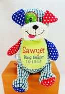 Personalized Stuffed Animal for Adoption, Sibling, Wedding, Baby Shower, Birthday, Graduation