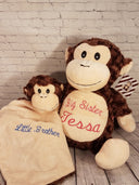 Personalized Stuffed Animal for Adoption, Sibling, Wedding, Baby Shower, Birthday, Graduation