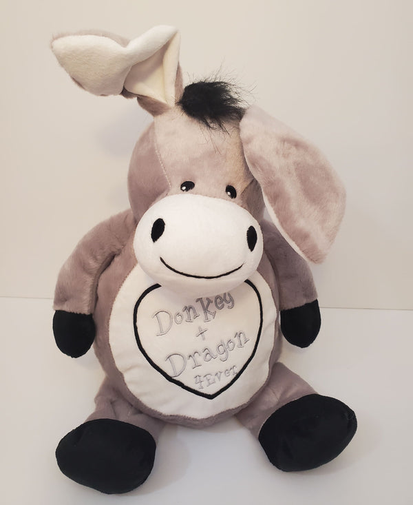 Personalized Stuffed Animal for Adoption, Sibling, Wedding, Baby Shower, Birthday, Graduation