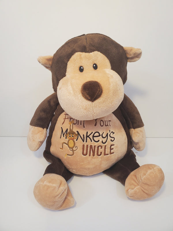 Personalized Stuffed Animal for Adoption, Sibling, Wedding, Baby Shower, Birthday, Graduation