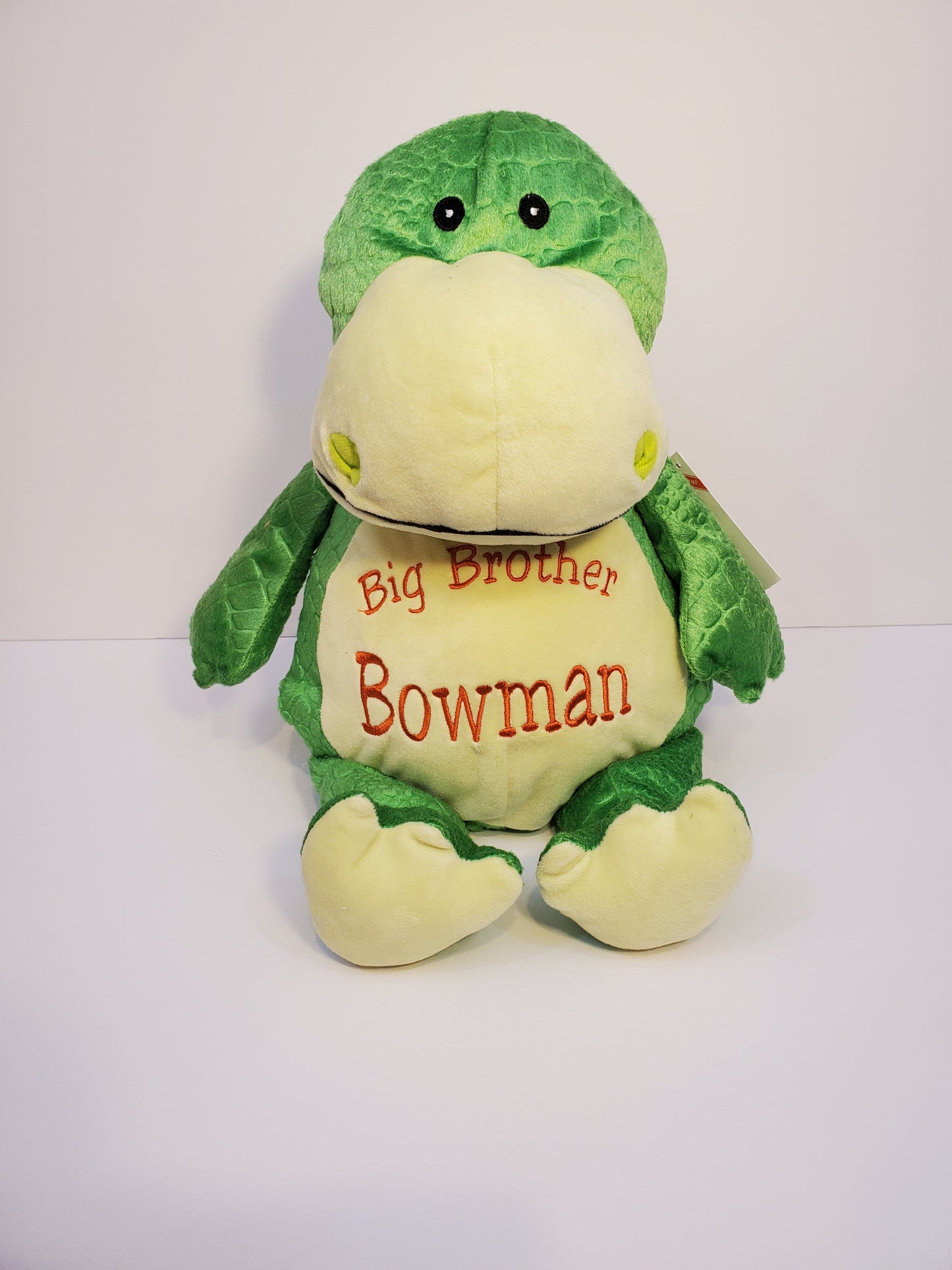 16" Personalized Dino Dinasaur Stuffed Animal