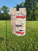 Handmade Garden Flag | Camper Flag | Beach Theme Flag