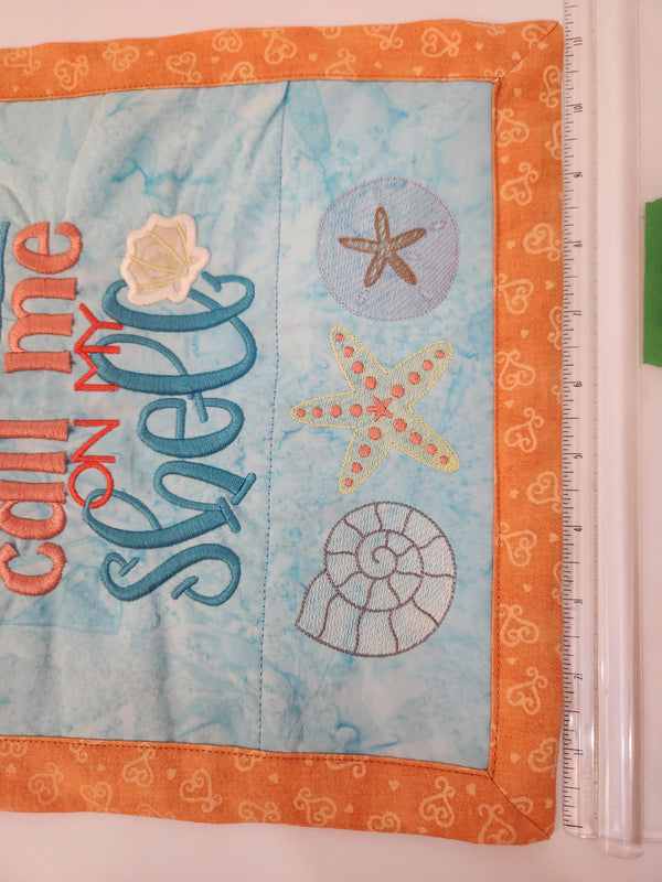 Handmade Garden Flag | Beach Theme Flag