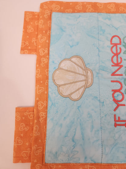 Handmade Garden Flag | Beach Theme Flag