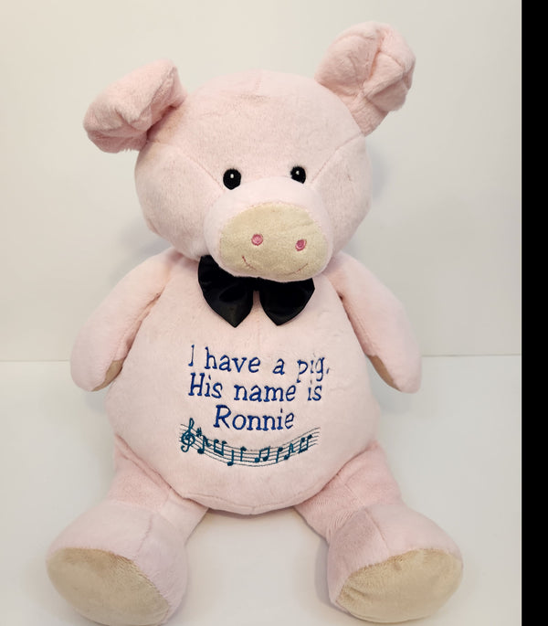 Personalized Stuffed Animal for Adoption, Sibling, Wedding, Baby Shower, Birthday, Graduation