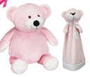 Pink Bear Security Blanket