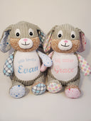 Personalized Stuffed Animal for Adoption, Sibling, Wedding, Baby Shower, Birthday, Graduation