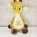 Personalized Stuffed Animal for Adoption, Sibling, Wedding, Baby Shower, Birthday, Graduation