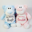 Personalized Stuffed Animal for Adoption, Sibling, Wedding, Baby Shower, Birthday, Graduation