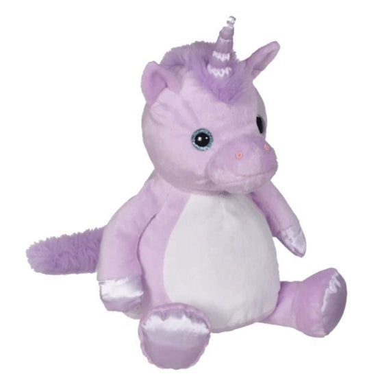 16" Personalized Violet Unicorn Stuffed Animal