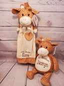 16" Personalized Gerry Giraffe Stuffed Animal