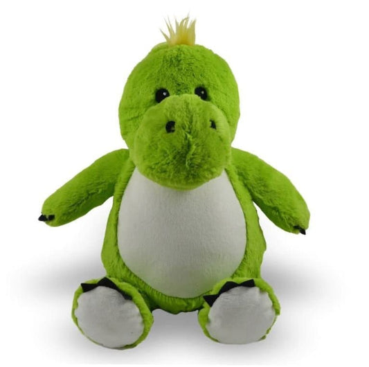 16" Personalized Green Dinosaur Stuffed Animal