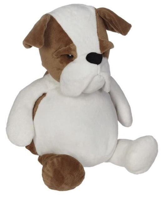 16" Personalized Buster Bull Dog Stuffed Animal