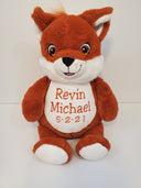 Personalized Stuffed Animal for Adoption, Sibling, Wedding, Baby Shower, Birthday, Graduation